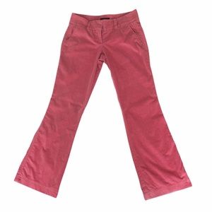 y2k pink velvet flare pants